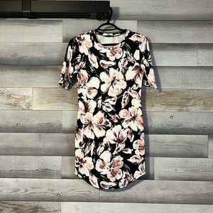 Eclipse Floral Short Sleeve Dress